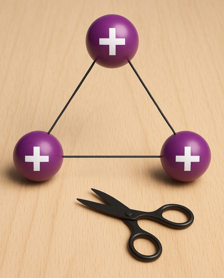 ИСТРАЖИВАЧКИ ЗАДАТАК: Пустоловина три наелектрисане куглице